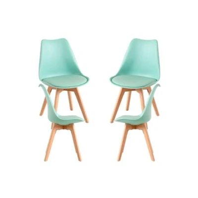 Imagen de Regalos Miguel Packs Sillas Comedor Pack 4 Synk Basic Celadón
