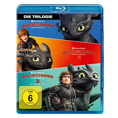 Imagen de Drachenzähmen leicht gemacht 1 3 Movie Collection [Alemania] [Blu ray]