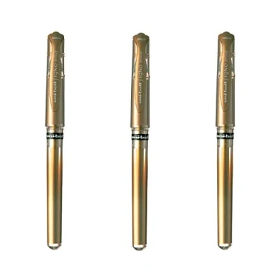 Imagen de Uni Ball Mitsubishi Pencil 3 bolígrafos Rollers Gel Signo Broad Punta de 1 mm Rodillo creativo para cartería y ocio