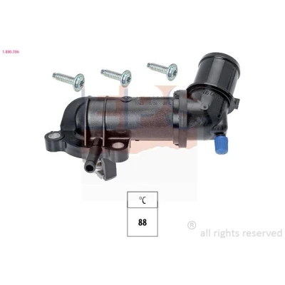 Imagen de EPS 1.880.786 Termostato, refrigerante 88 Made in Italy OE Equivalent con junta OPEL: Astra J Hatchback, Insignia A Berlina, Zafira C Tourer