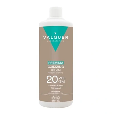 Imagen de Válquer Oxigenada para Tintes Capilares Premium Ultra Cremoso 20 Vol (6%), 1000 Mililitros
