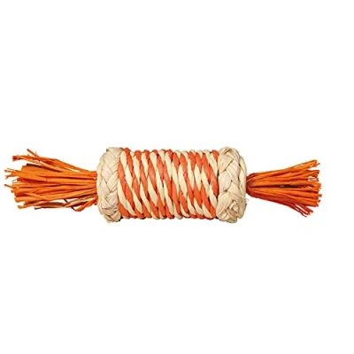 Imagen de Trixie Juego Cuerda de Paja para Roer, 18 cm, Color Surtido, Pequeños Mamíferos