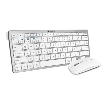 Imagen de Combo Teclado + Ratón Inalámbrico Subblim Compact Blanco