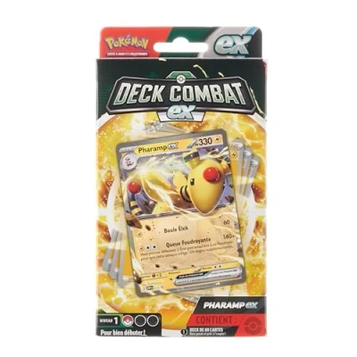 Imagen de Pokemon Tarjetas coleccionables, Color Negro (Asmodée Deck Luc/PHA EX)