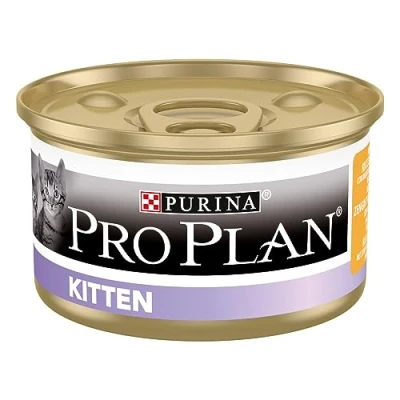 Imagen de Pro Plan Junior Espuma Riche en Pollo 85 g Cajas Almuerzo para Gatito Juego de 24