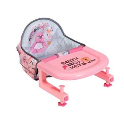 Imagen de BABY born trona 832417 Accesorios para muñecas de 36 y 43cm Incluye que se engancha a la mayoría las mesas 15 40 mm Edad: 3+ años
