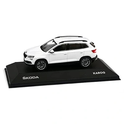 Imagen de Skoda 5A7099300S9R Karoq Modelo de Coche en Miniatura 1:43, Color Blanco