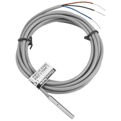 Imagen de Heschen M4 Interruptor de sensor proximidad inductivo Tipo escudo LJ4A3 1 Z/BX Detector 1mm 10 30VDC 150mA NPN Normalmente abierto (NO) 3 cables