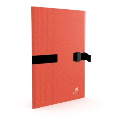 Imagen de Elba Clip &#039;N&#039; Go Carpeta con goma elástica (A4), color Rojo granate A4