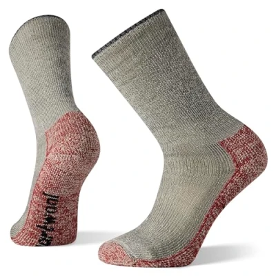 Imagen de Smartwool Mountaineer Classic Edition Maximum Cushion Crew Socks Calcetines para Senderismo, Charcoal, S Hombre