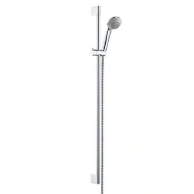 Imagen de Hansgrohe 27729000 Crometta 85 Set de Ducha con Barra 90 cm, Cromo, 0,90 m