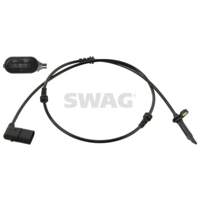 Imagen de SWAG 10 6851 Sensor de ABS Eje delantero, derecha 985 MERCEDES BENZ: Clase C Berlina, Coupé