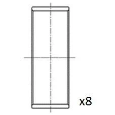 Imagen de Cojinete de biela FAI AutoParts BB2056 050
