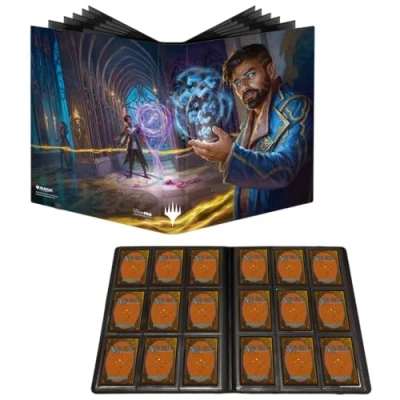 Imagen de Ultra PRO MTG Murders at Karlov Manor Carpeta profesional de 9 bolsillos para Magic: The Gathering, almacena y protege hasta 360 tarjetas tamaño estándar, laterales seguros, se adapta