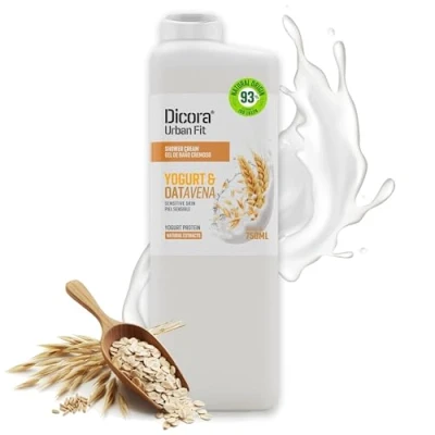 Imagen de Dicora Urban Fit Gel de Baño Proteins Yogurt &amp; Avena 750 ml