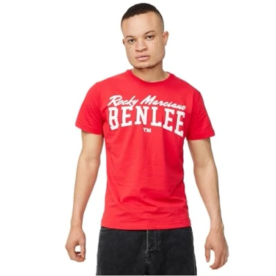 Imagen de Benlee Normale Passform LOGO Camiseta estampada, Hombre, Talla: Large, Red