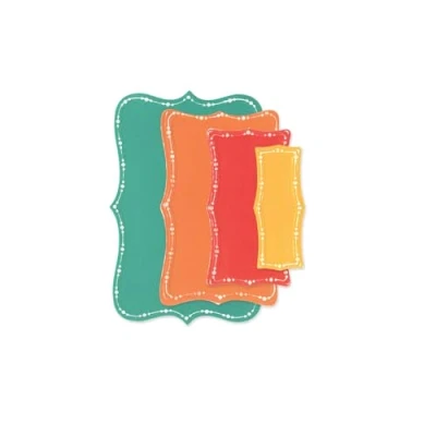 Imagen de Sizzix Framelits Stacey Park Troquel de troquel, color gris 6
