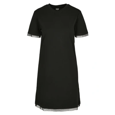 Imagen de Urban Classics BOXY LACE Vestido ligero, Mujer, Talla: XS, Black