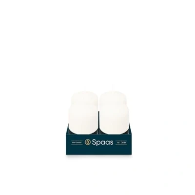 Imagen de Spaas Velas, Cera de parafina., Blanco, D 50 mm x H 80