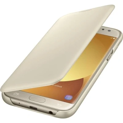 Imagen de Funda Samsung Wallet Cover Para Galaxy J5 2017 Oro