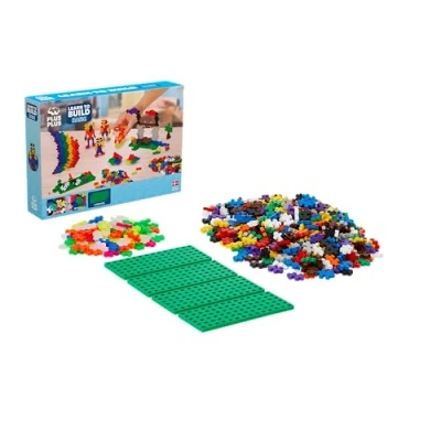 Imagen de PLUS Kit de Descubrimiento básico y neón 600 Piezas, Juego construcción, PP5008
