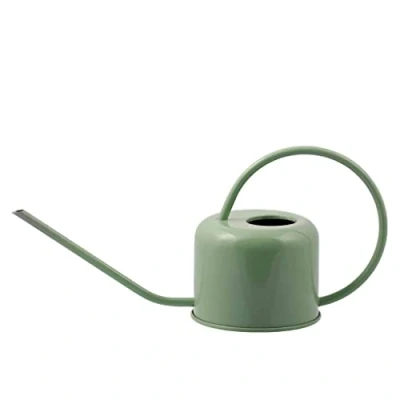 Imagen de PLINT 0.9L Watering Can, Modern Style Pot for Indoor House Plants, Coloured Galvanised Powder Coated Steel, Contemporary Metal Design with Narrow Spout and High Handle, Summergreen
