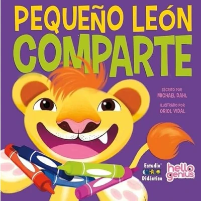Imagen de PEQUEÑO LEÓN COMPARTE: 2 (HOLA GENIOS)