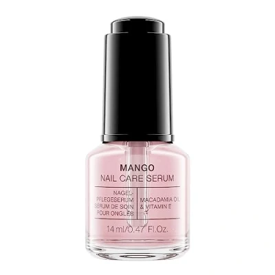 Imagen de Spa Mango Nail Serum Cuidado de cutículas/suero cutículas con aceite macadamia, para secas y agrietadas, 14 ml
