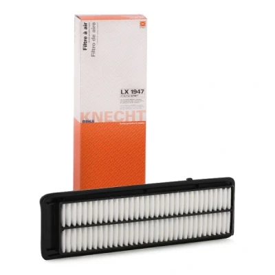 Imagen de MAHLE ORIGINAL LX 1947 Filtro de aire 61,0 114 362,0, 362,0 Cartucho filtrante HONDA: Accord 7 Limousine, Tourer