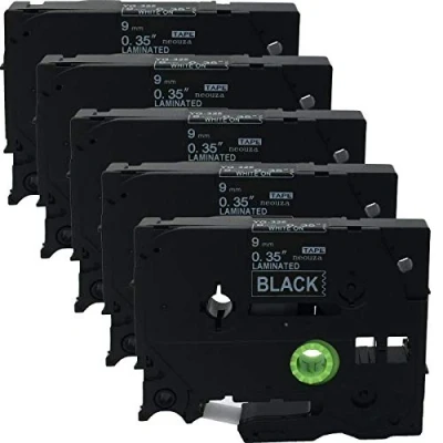 Imagen de neouza 5pk COMPATIBLES para Brother P Touch laminado TZE TZ Label Cartucho De Cinta 9 Mm X 8 M