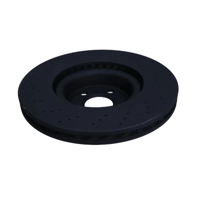 Imagen de QUARO QD4527HC Disco de freno 350 32 5 112 perforado/ventil. int. barnizado altamente carbonizado sin buje rueda, perno sujeción rueda