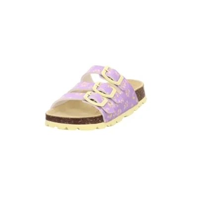 Imagen de Superfit Fussbettpantoffel, Mule, Púrpura Amarillo 8520, 39 EU