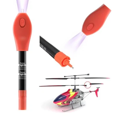 Imagen de plextone 5 segundos Fix líquido plástico soldadura UV luz reparación pluma curado pegamento gel sello cualquier cosa cerámica joyería cable acrílico (orange)