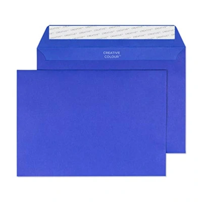 Imagen de Sobres de Papel Juice Envelopes Wallet Peel and Seal 120gsm Blueberry Crush C5 [Pack 500]
