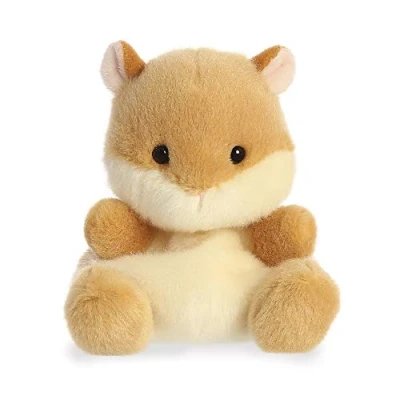 Imagen de Aurora, 33484, Palm Pals, Happy Hámster, 13cm, Peluche, Beige
