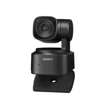 Imagen de OBSBOT Tiny SE 1080P 100FPS Webcam para PC, Cámara PTZ Streaming con AI Tracking y Sensor 1/2,8&quot;, Control de Gestos, Dual ISO, Staggered HDR, Web CAM Mac, Laptop, Tablet, Reuniones, Gaming, etc.