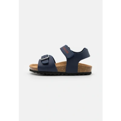 Imagen de Geox J Ghita Boy B, Sandalias para Niño, Multicolor (Navy/Red), 24 EU