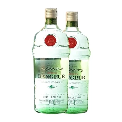 Imagen de Ginebra Tanqueray Rangpur Botella Misil 1 L (Caja de 2 L)