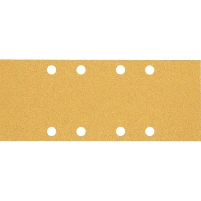 Imagen de Bosch Professional 10 x Lijas Expert C470 con 8 agujeros, para Madera dura, Pintura sobre madera, 93 230 mm, Grano 60, Accesorios Lijadora orbital