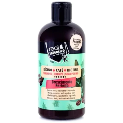 Imagen de Real Natura Champú Crescimento Perfeito Estimula el Crecimiento Fortalece Cabello Nutrición Profunda Protección y Cuidado 300ml