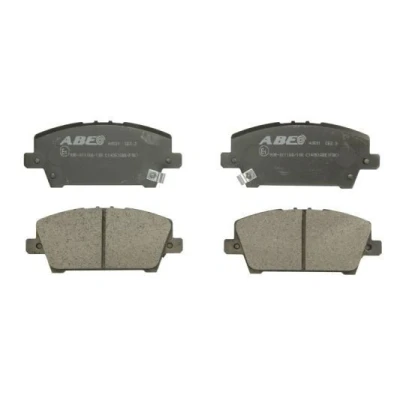 Imagen de ABE C14051ABE Juego de pastillas freno Eje delantero con avisador acústico desgaste HONDA: CIVIC 8 Hatchback, 9,