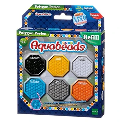 Imagen de Epoch Traumwiesen Aquabeads 30049 Perlas de polígono (ES)