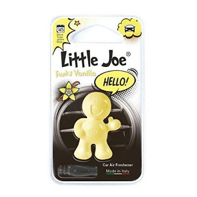 Imagen de Little Joe OK Mini Blister Ambientadores +/ 45 días de aire fresco en tu coche alimentado por Carstylingshop_com (vainilla/amarillo)