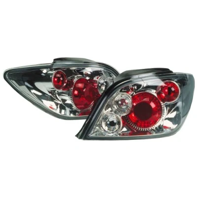 Imagen de AutoStyle SK3700 A3B701 Faros Traseros, Color Cromado