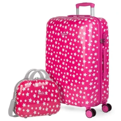 Imagen de Itaca SET Juego de maletas, Talla: One Size, Fucsia