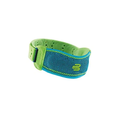 Imagen de BAUERFEIND, 1 correa deportiva unisex para rodilla derecha e izquierda, deportes de bola, atletismo, alivio presión, anillo silicona, talla S, Rivera, 11449421260011