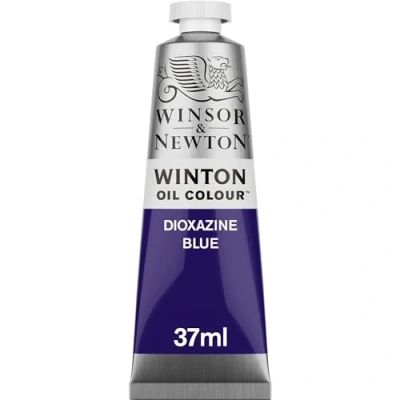 Imagen de Winsor &amp; Newton Winton Tubo de Pintura al Óleo, 37 ML, Azul (Azul dioxacina)