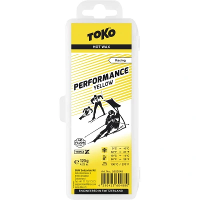 Imagen de Toko Performance yellow 120g Ski and snowboard wax