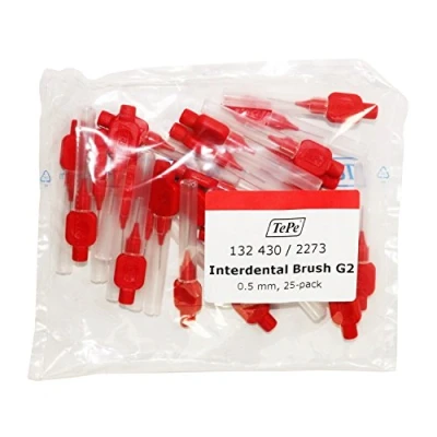 Imagen de Tepe Cepillo interdental G2 0,5 mm rojo x 25 cepillos en un paquete