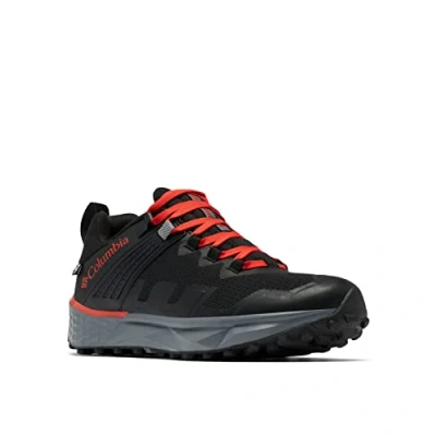 Imagen de Columbia Facet 75 Outdry Zapatillas de senderismo, Hombre, Talla: 44, Black/fiery red Zapatos